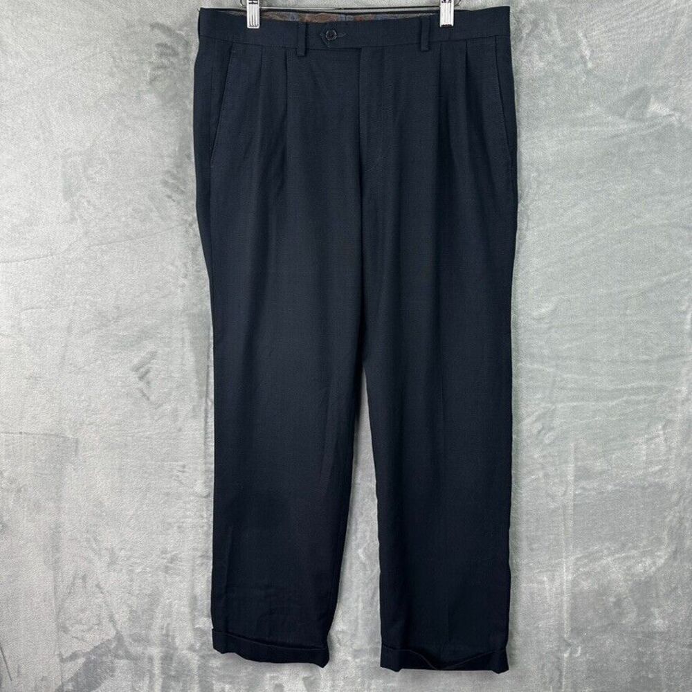 lauren ralph lauren dress pants mens dark gray trousers size